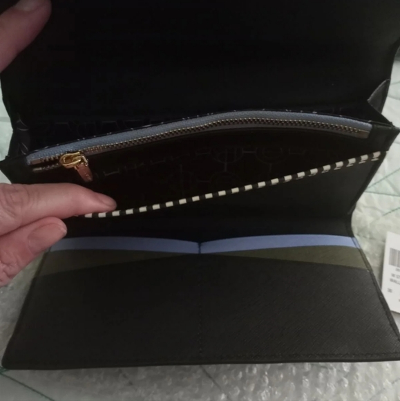 HENRI BENDEL WEST 57TH TRIFOLD WALLET BLOCKED NWT - Picture 4 of 7